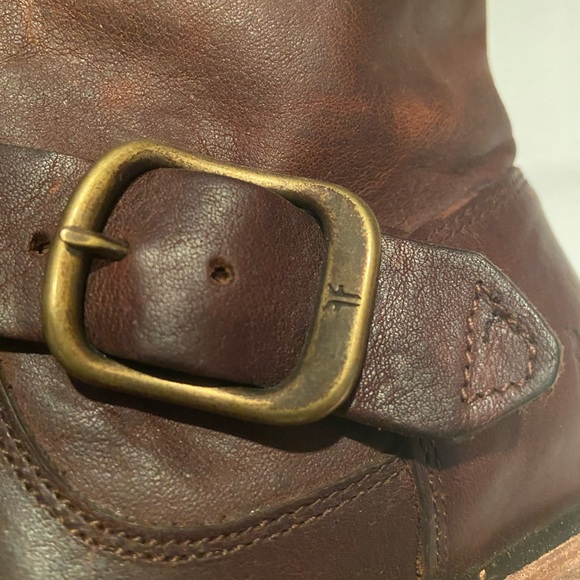 Boots Leather Size 6 Frye EXCELLENT CONDITION - Picture 4 of 10